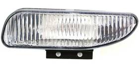 94l323 Tyc 1994-98 Ford Mustang Gt Fog Light Housing And Lens Clear Lh Driver Side