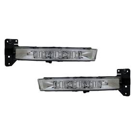 Vs-1027-19-6136-00-9 Tyc For Dodge Charger 15-21 Replacement Fog Light Set Capa Certified