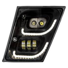 32596 United Pacific Fog Light Inch Blackout High Power Led With D For Volvo