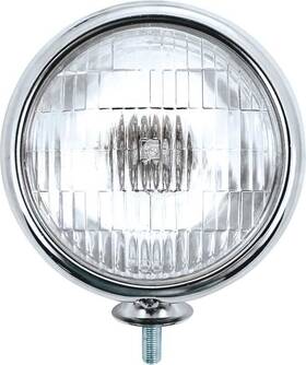 Cp364008 United Pacific Antique Vintage Chrome 12v Fog Lamp With Clear Lens