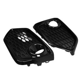 Pri10924 Up-parts Fog Lights Trim Bezel Cover Driver Passenger Side For17-19 Honda Civic Hatchback