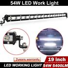 Us04iled54s Carbole Ultra Slim Led Spot Light Bar Work Lamp Offroad