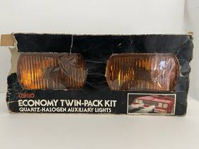 Uo21a Ushio Vintage Economy Twin Pack Kit Quartz Holligan Auxiliary Lights New