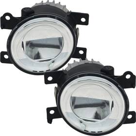 Ds826-b000p-v1 Uzooka Fog Lights Set For 2014-2019 Infiniti Q50 Sedan Led Driver And Passenger Side