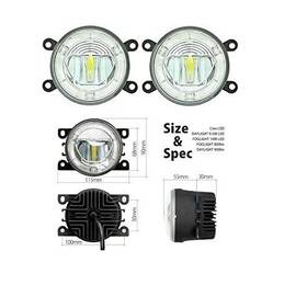 V-130017 Vinstar Land Rover Rrs L320 10-13 And Rr L322 10-12 Led Drl Fog Light Lamp Set Clear Style
