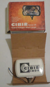 Vintage Cibie Series 35 Quartz Halogen Road Lamps Clear Fog Nighttime New Nos
