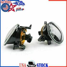 C115-002 Vipjq Pair Of Front Bumper Convex Lens Fog Lights Lamps For Vw Golf Jetta Mk6 Tiguanyu