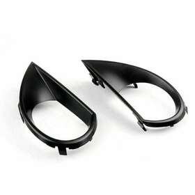 Vipjq C115-019-kit 2pc Front Bumper Side Fog Light Cover Caps Trims Frames For Audi Q7 2010-2015 Sa