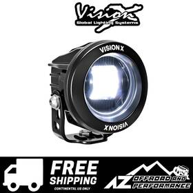 9951072 Vision X 3 Round Cg2 Sae Led Light Cannon Clear 2160 Lumens 20w 1.67a