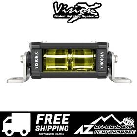 9952369 Vision X 5 Inch Xpl Sae Led Light Bar Elliptical Beam Yellow 1610lm 15w