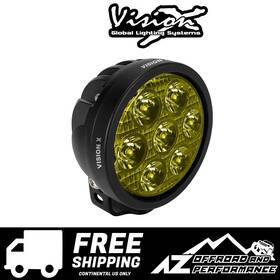 9957814 Vision X Cr-7 Led Driving Light Yellow 7665 Lumens 70w 5.84a