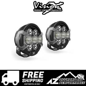 9961811 Vision X Cr-7 Pro Dual Action Combo Driving Light Kit Pair 23800 Lumens 196w