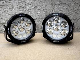 1236216 Vision X Lighting 6.7 Inch Adv Light Cannon Kit With Clear Lense