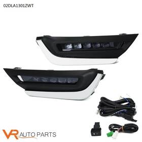 Zp-02dla1301zwt Vr Auto Parts Fit For Honda Cr-v Crv 2017-2018 Front Driving Led Drl Running Light Fog Lamp