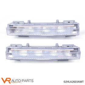 Zp-02hla2603awt Vr Auto Parts Front Drl Fog Light Left And Right Fit For 2012-2015 Mercedes-benz W166 Ml Glk