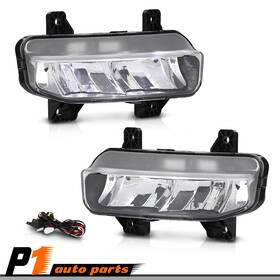 Zp021104 Vr Auto Parts Pair Led Clear Lens Fog Lights Lamps Fit For 2019-2022 Dodge Ram 1500 2500 3500