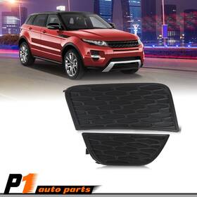 Zp20241205-25 Vr Auto Parts 2x Right Bumper Fog Light Cover Bezel Fit For 2012-2015 Land Range Rover Evoque