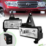 Vtflptland08oech001 Clear Lens Bumper Driving Fog Lights Switch Pt For Toyota