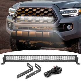 Weisen 70102009 70202003 70203002 Lower Hidden Bumper 32 Inch Led Light Bar Mount Wiring Kit For Subaru Wrx Sti 15-19