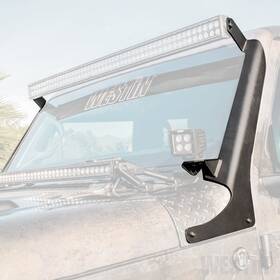 62-41085 Westin For Jeep Gladiator 20-24 Mounts Textured Black A-pillar 50 Inch Led Light