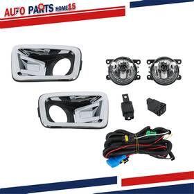 Aps3113548 Wflnhb For Nissan Titan 2016-2019 Halogen Fog Lights Wiring Switch Pair Left&right Side