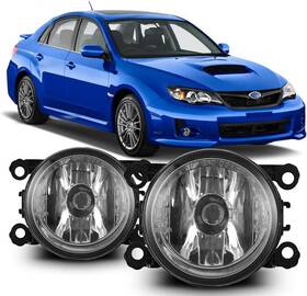 30-0414-09 Winjet Fog Lights For 2014-2024 Subaru Forester Replace Lamp Wiring Kit Set