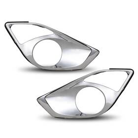 Winjet 731694092377 Pair Fog Light Bezel Trim Cover Set For 2013 2014 2015 Toyota Avalon Left Right