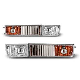 Winjet 738631834625 Pair Fog Lights For 1993-1998 Volkswagen Golf Jetta Cabrio Front Bumper Lamps