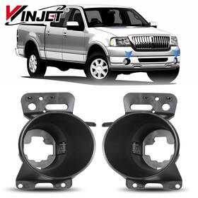 Winjet 755205900128 For 2005-2008 Ford F-150/2007-2008 Lincoln Mark Lt Fog Light Bezel Cover Pair