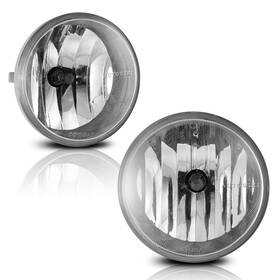 Winjet 782560380418 Pair Fog Lights For Toyota Tacoma/tundra Clear Lens Front Halogen Lamps Lh&rh