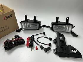 Wj30-0512-09 Winjet Clear Fog Light Lamp Kit - 2015-2020 Gmc Yukon