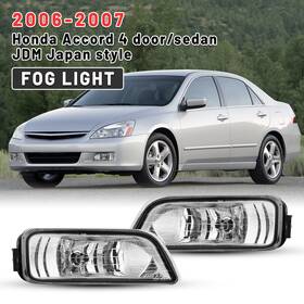 30-0142-09 Wolfstorm Fog Lights 2006 2007 For Honda Accord 4 Door Sedan Jdm Japan Style With Bulbs Kit