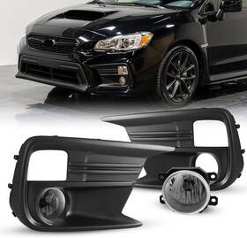 Cfwj-0629-s Wolfx Cfwj-0629-s/usme2 Fog Lights For 2018-2021 Subaru Wrx/wrx Sti Lamps Wiring Switch Kits Smoke Lens