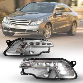 Mb2563100 Wolfx R Led Drl For 2010 2011 2012-2016 Mercedes Benz E350 E550 E26 Fog Lights Lamp