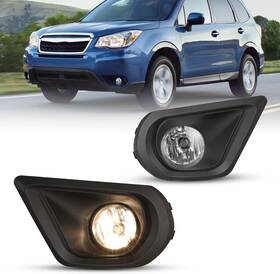 Su1038108 Wolfx Fog Lights For 2014-2016 Subaru Forester Bumper Driving Lamp Wiring Switch Kits