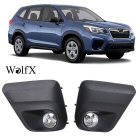 Su1039126 Wolfx Su1038126 Clear Fog Lights For 2019 2020 2021 Subaru Forester Base Convenience Premium L R