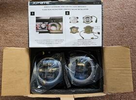 Jl-fl-jl-g2-a Xprite 4 Inch Adventure Series Led Fog Lights With Halo Fl-drl-g2-b