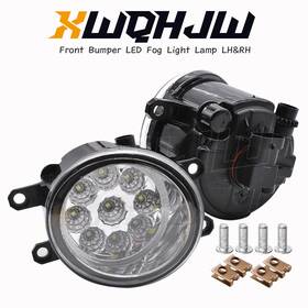Xwqhjw 330533320741 Pair Led Fog Lights Bumper Driving Lamps With Bulb For Toyota Avalon 2011-2015