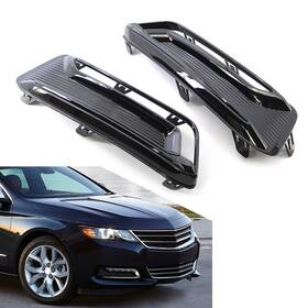 Yeahmotousa 211310808082 Pair Front Driving Fog Light Lamp Bezel Fit Chevrolet Impala 2014-2020 Usa Yh