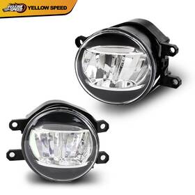 Yellowspeed Yel135411 Led Fog Lights Driving Lamps 1pair Fit For Toyota Camry Corolla Rav4 Yaris Lexus