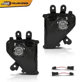 Yel146527 Yellowspeed Front Bumper Led Fog Lights Left Right Side Fit For 2014-2023 Lexus Gx460 Gx400