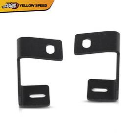 Yel347608 Yellowspeed Upper Hood Ditch Cube Led Light Mount Brackets Fit For 15-23 Ford F-150 And Raptor