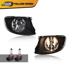 Yew6945 Yellowspeed Fit For 2007-2011 Bmw 3 Series E92 E93 Coupe Fog Lights Clear Lamps Pair Lh Rh