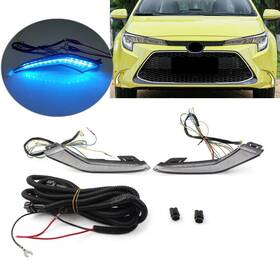 Yfoutlet 550745541448 1pair Daytime Running Drl Turn Signal Light For Toyota Corolla L Le Xle Hybrid