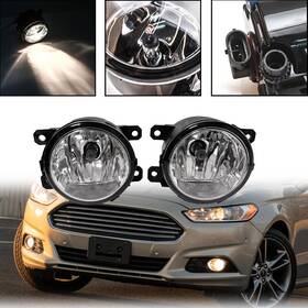 Wq-ns-008 Ylt Auto Pair Fog Light Lamp Clear Lens Lamps Fit Ford Fusion 2013 2014-2016