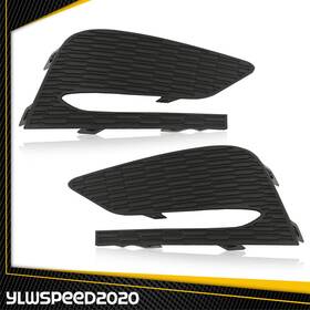 V-02flc4514abk Ylwspeed20 Fit For 2016-18 Chevrolet Cruze 2x Fog Light Lamp Cover Driver And Passenger Side