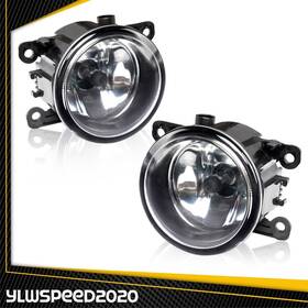 V-02hla1301awt Ylwspeed20 Fog Lights Lamp Clear 1pair With H11 Bulb Fit For Acura Honda Ford Nissan Suzuki