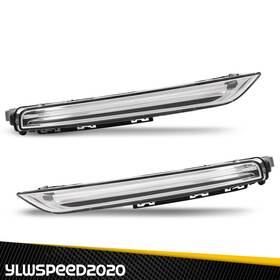 Yl2025071208 Ylwspeed20 Pair Led Drl Fog Light Daytime Running Lamp Fit For 2015-18 Porsche Cayenne 958