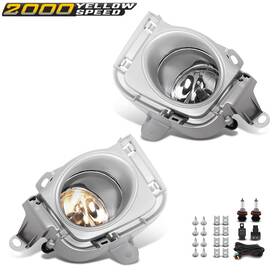Ylw499866 Ylwspeed2000 Pair Fog Lights Front Bumper Lamps With Bulbs Wiring Fit For 10-11 Toyota Prius