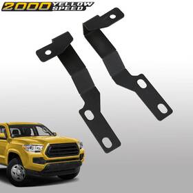 Ylw780612 Ylwspeed2000 Fit For 2005-2015 Toyota Tacoma Upper Hood Ditch Cube Led Light Mount Brackets